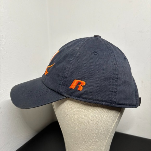 University of Virginia Blue Baseball Cap Hat UVA Y2K Spellout Cavs Adjustable - Picture 2 of 8